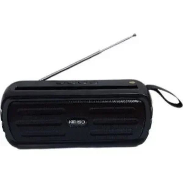 Kimiso KMS-125 Ηχείο Bluetooth με Ραδιόφωνο Black