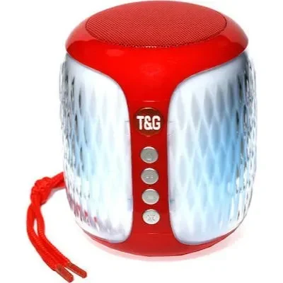 T&G TG-611 Ηχείο Bluetooth 5W με Ραδιόφωνο Κόκκινο