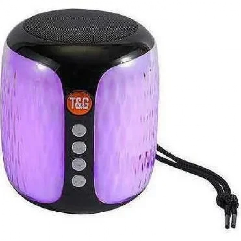 T&G TG-611 Ηχείο Bluetooth 5W με Ραδιόφωνο Μαύρο
