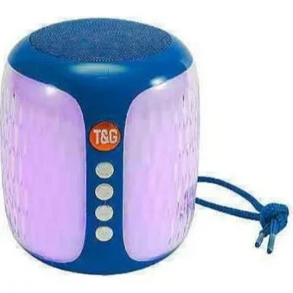 T&G TG-611 Ηχείο Bluetooth 5W με Ραδιόφωνο Μπλε