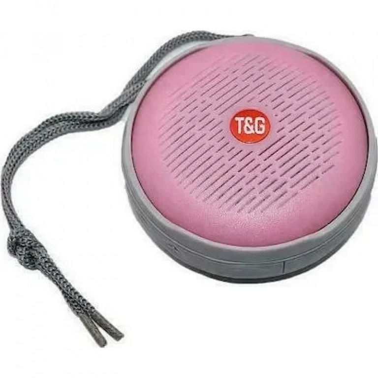 T&G TG-607 Ηχείο Bluetooth 5W με Ραδιόφωνο Grey