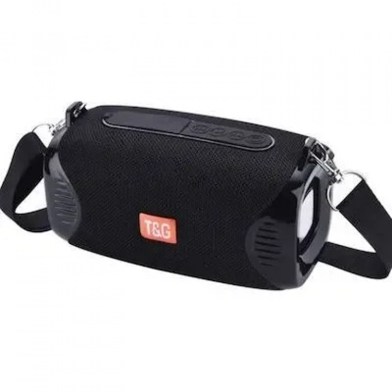 T&G TG-532 Ηχείο Bluetooth 10W με Ραδιόφωνο και 1 ώρες Λειτουργίας Black