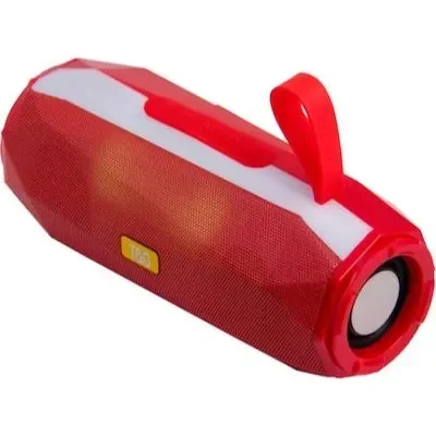T&G TG-147 Ηχείο Bluetooth 10W με Ραδιόφωνο και 5 ώρες Λειτουργίας Red
