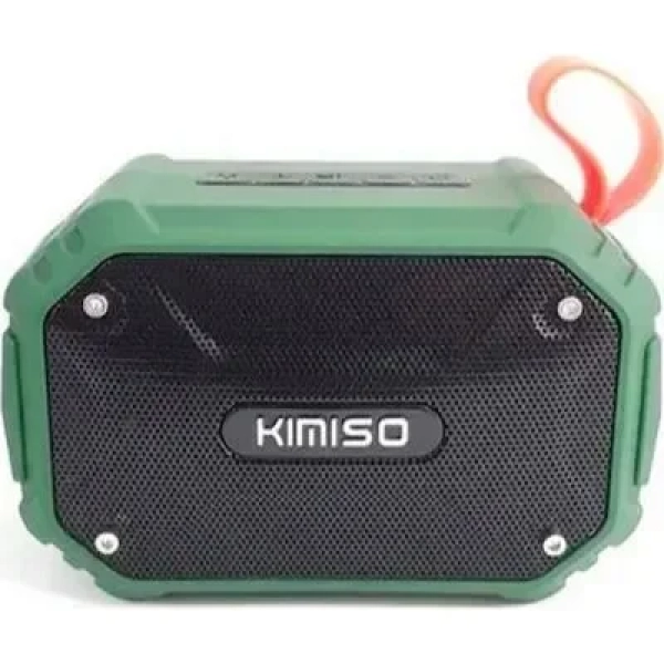 Kimiso KMS-112 Ηχείο Bluetooth 7W με Ραδιόφωνο και 2 ώρες Λειτουργίας Green