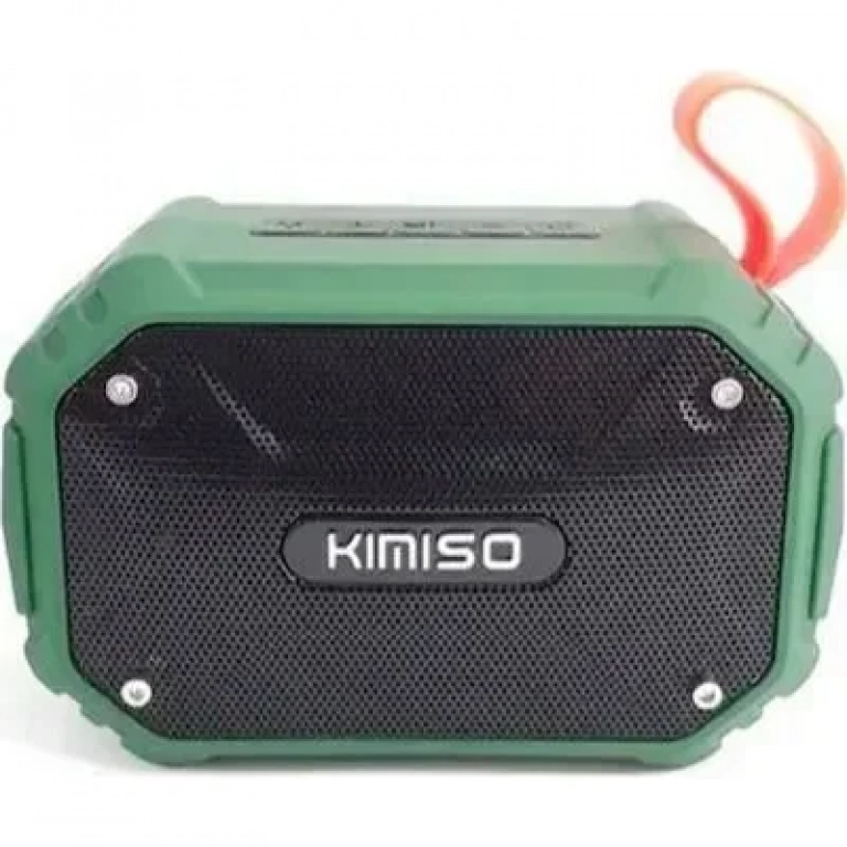 Kimiso KMS-112 Ηχείο Bluetooth 7W με Ραδιόφωνο και 2 ώρες Λειτουργίας Green