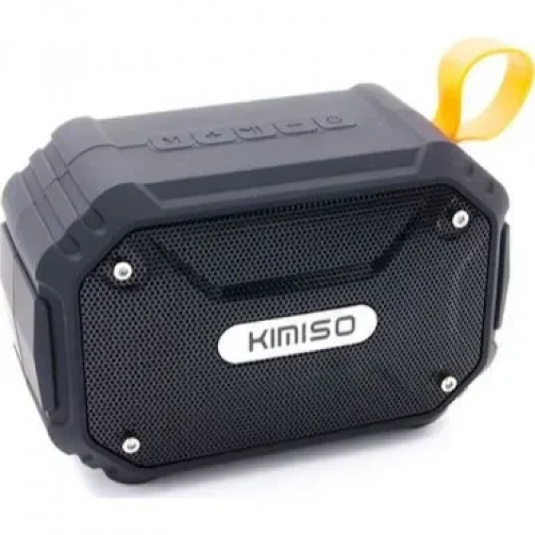 Kimiso KMS-112 Ηχείο Bluetooth 7W με Ραδιόφωνο και 2 ώρες Λειτουργίας Black