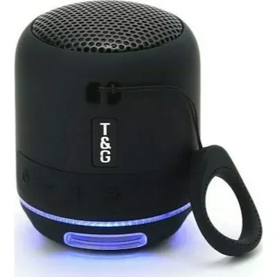 T&G TG294 Mini Ηχείο Bluetooth με Ραδιόφωνο και 4 ώρες Λειτουργίας Black