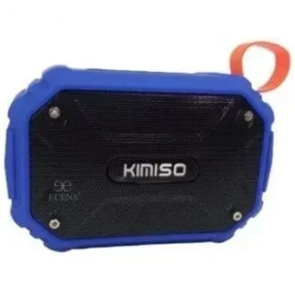 Kimiso KMS-112 Ηχείο Bluetooth 7W με Ραδιόφωνο και 2 ώρες Λειτουργίας Blue