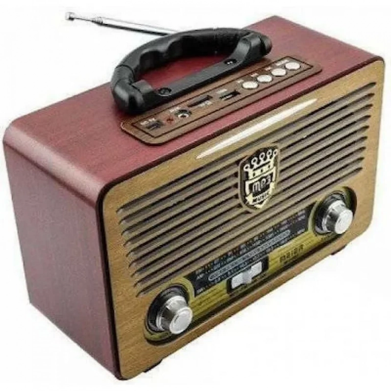 MEIER RETRO ΦΟΡΗΤΌ ΕΠΑΝΑΦΟΡΤΙΖΌΜΕΝΟ ΡΑΔΙΌΦΩΝΟ USB/SD MP3 PLAYER M-115BT
