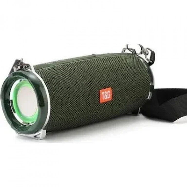 T&G TG-192 Ηχείο Bluetooth 20W με Ραδιόφωνο Green