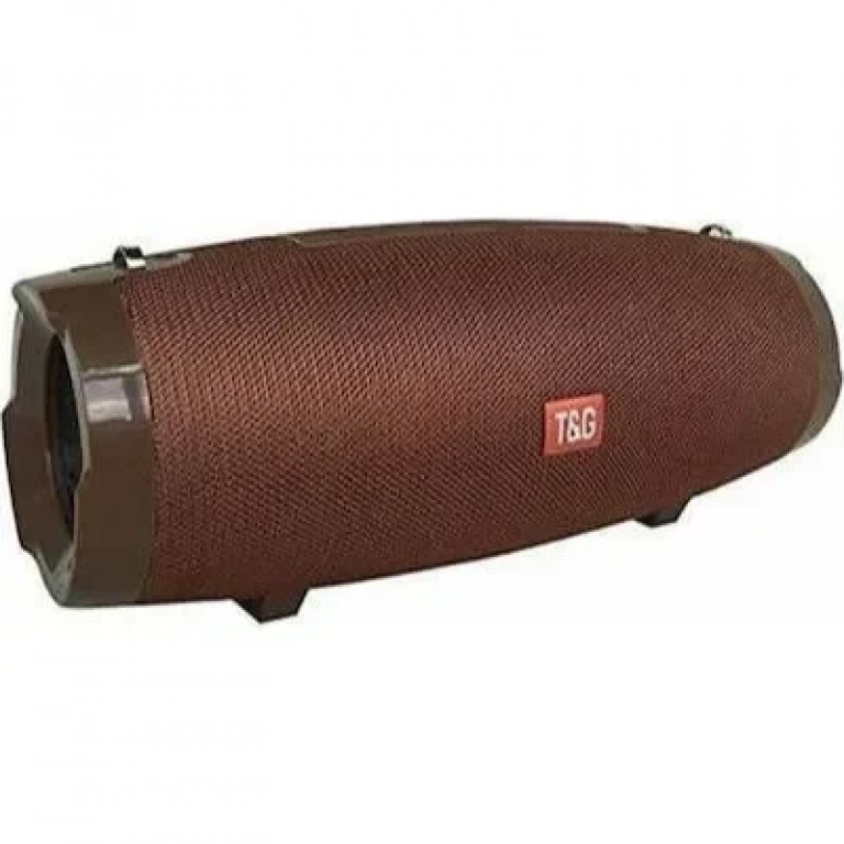 T&G TG-504 Ηχείο Bluetooth 10W με Ραδιόφωνο Brown