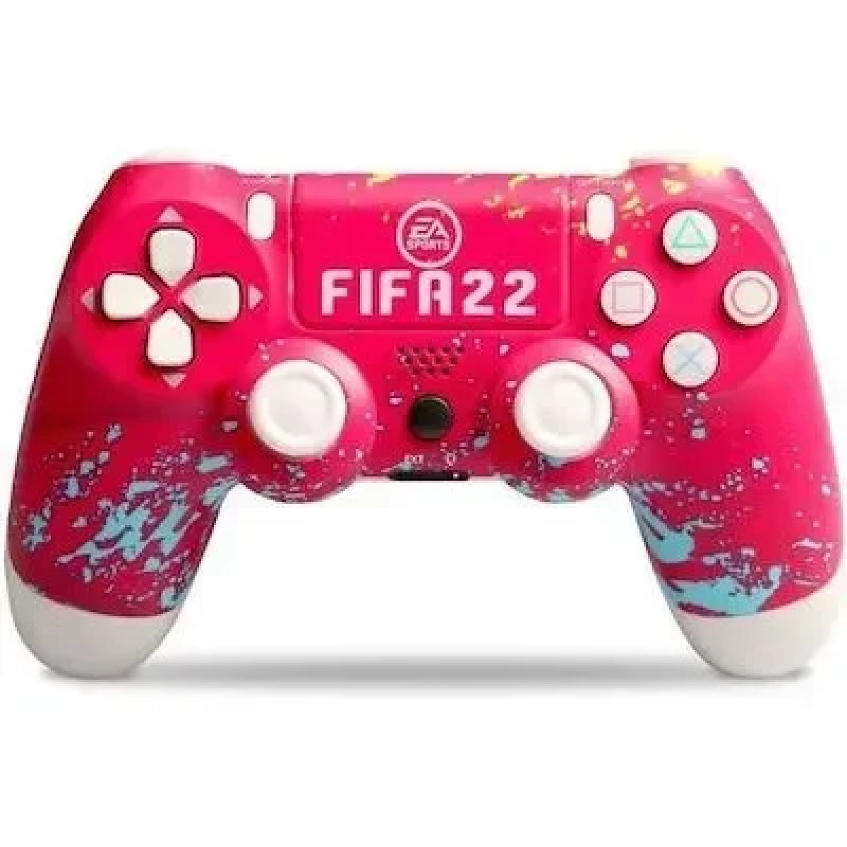 Doubleshock FIFA Ασύρματο Gamepad για PS4 Ροζ