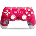 Doubleshock FIFA Ασύρματο Gamepad για PS4 Ροζ