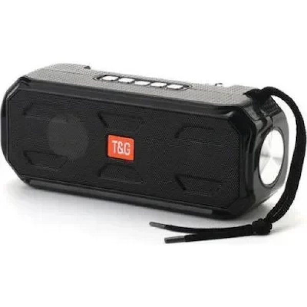 T&G TG-280 Ηχείο Bluetooth 5W με Ραδιόφωνο και 4 ώρες Λειτουργίας Black