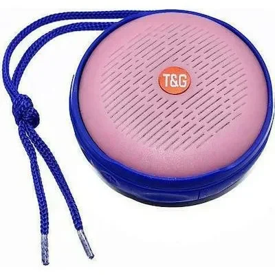 T&G TG-607 Ηχείο Bluetooth 5W με Ραδιόφωνο Blue