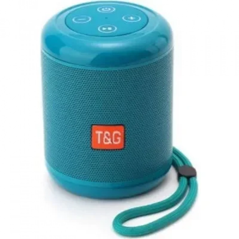 T&G TG-519 Ηχείο Bluetooth 5W με 3 ώρες Λειτουργίας Peacock Blue