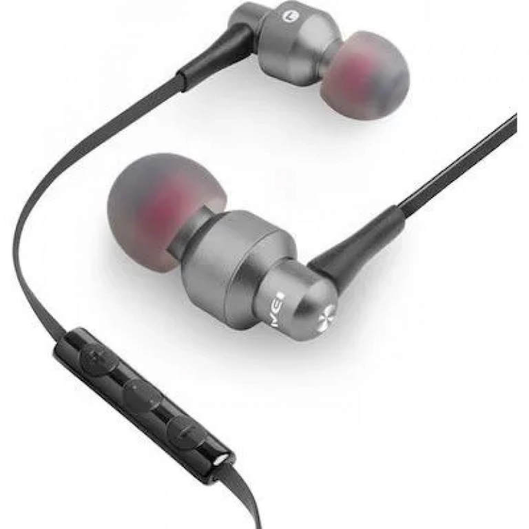 Awei ES-50TY In-ear Handsfree με Βύσμα 3.5mm Ασημί