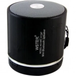 WSTER WS-231 Ηχείο Bluetooth 5W με Ραδιόφωνο και 5 ώρες Λειτουργίας Black
