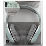 Gjby GJ-28 Ενσύρματα Over Ear Ακουστικά Μπλε