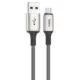 Hoco X66 Regular USB 2.0 to micro USB Cable Γκρι 1m