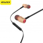 Awei ES80TY In-ear Handsfree με Βύσμα 3.5mm Κόκκινο