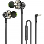 Awei ZI In-ear Handsfree με Βύσμα 3.5mm Μαύρο