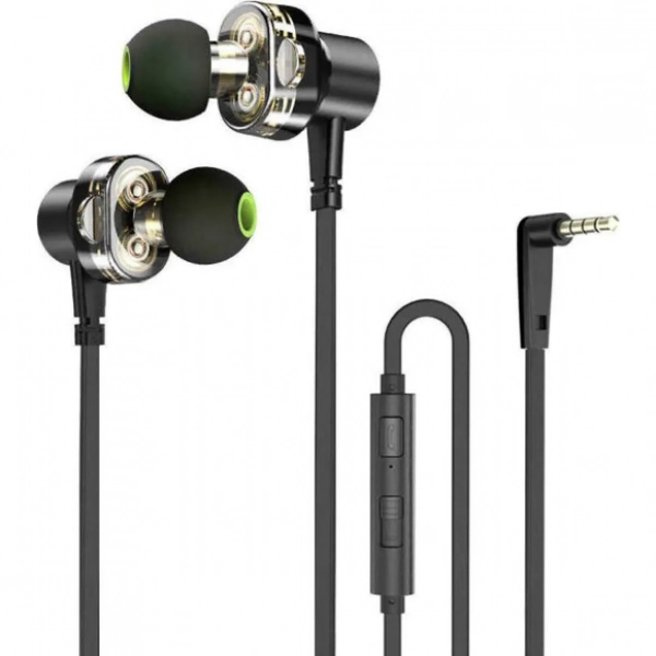 Awei ZI In-ear Handsfree με Βύσμα 3.5mm Μαύρο