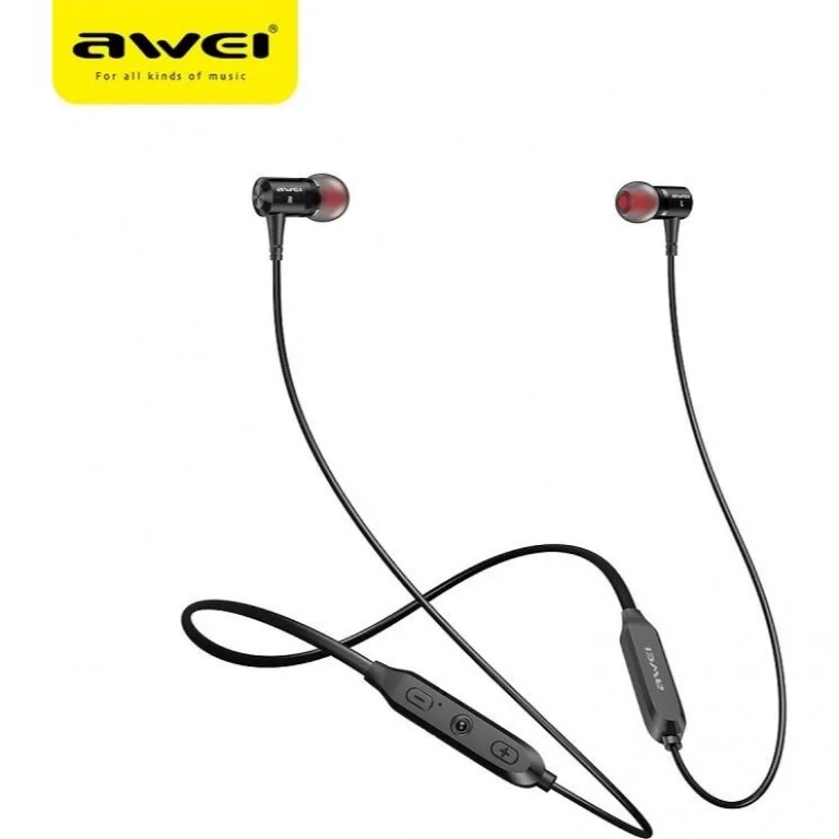 Awei G40BT In-ear Bluetooth Handsfree Μαύρο