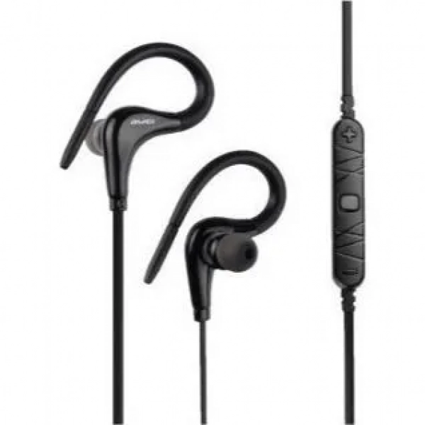 Awei A890BL In-ear Bluetooth Handsfree Μαύρο