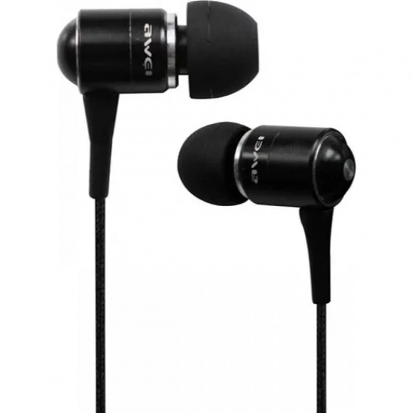 Awei Q3i In-ear Handsfree με Βύσμα 3.5mm Μαύρο