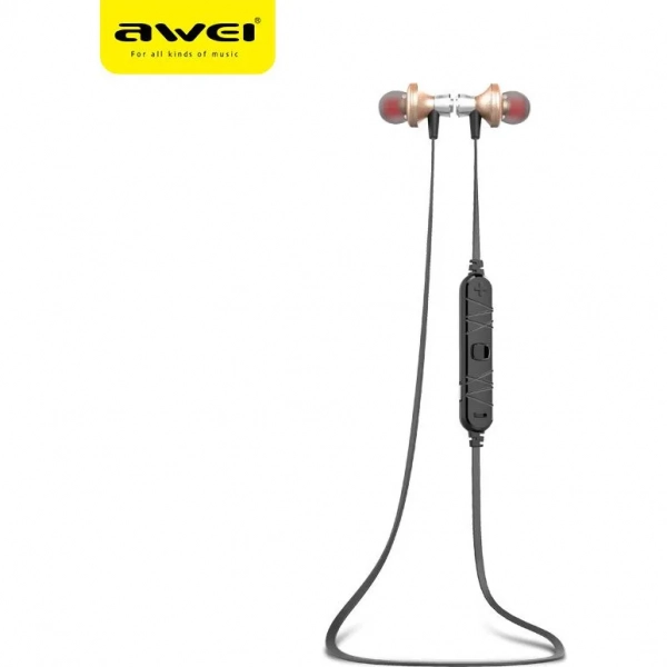 Awei A860BL In-ear Bluetooth Handsfree Χρυσό