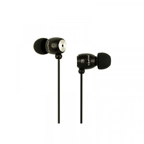 Awei Q38i In-ear Handsfree με Βύσμα 3.5mm Μαύρο