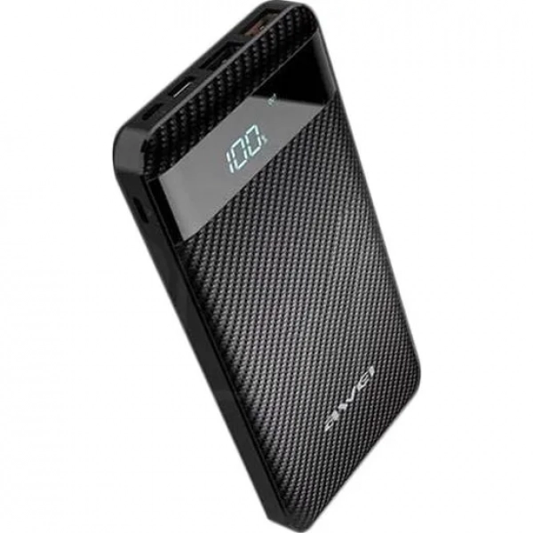 Awei P63K 10000mAh Μαύρο
