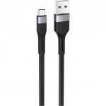 Hoco Regular USB 2.0 to micro USB Cable Μαύρο 1m (X34 Surpass)