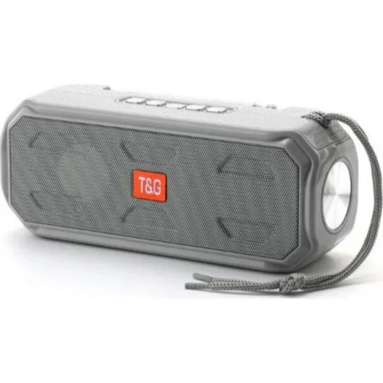 T&G TG-280 Ηχείο Bluetooth 5W με Ραδιόφωνο και 4 ώρες Λειτουργίας Grey
