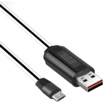 Hoco Regular USB 2.0 to micro USB Cable Λευκό 1.2m (U29)