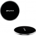 Awei Ασύρματος Φορτιστής (Qi Pad) Μαύρος (W3)