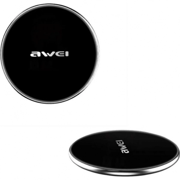 Awei Ασύρματος Φορτιστής (Qi Pad) Μαύρος (W3)