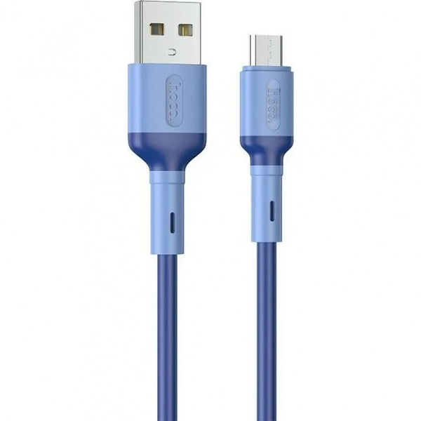 Hoco X65 Prime Regular USB 2.0 to micro USB Cable Μπλε 1m