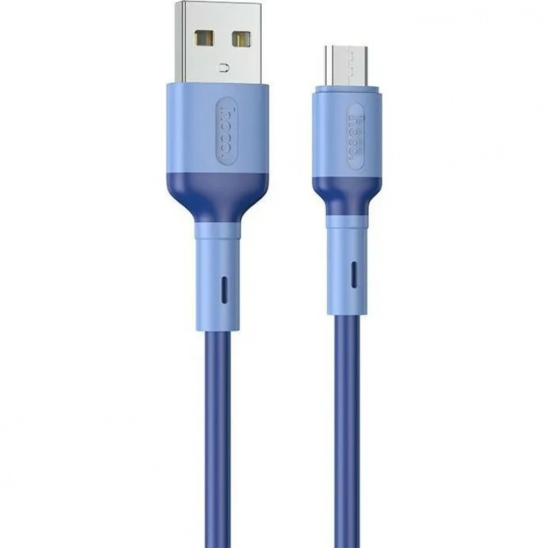 Hoco X65 Prime Regular USB 2.0 to micro USB Cable Μπλε 1m