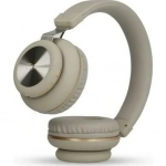 Gjby CA-022 Ασύρματα Bluetooth On Ear Ακουστικά Γκρι