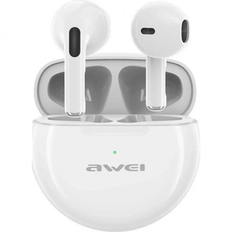 Awei T17 Earbud Bluetooth Handsfree Λευκό
