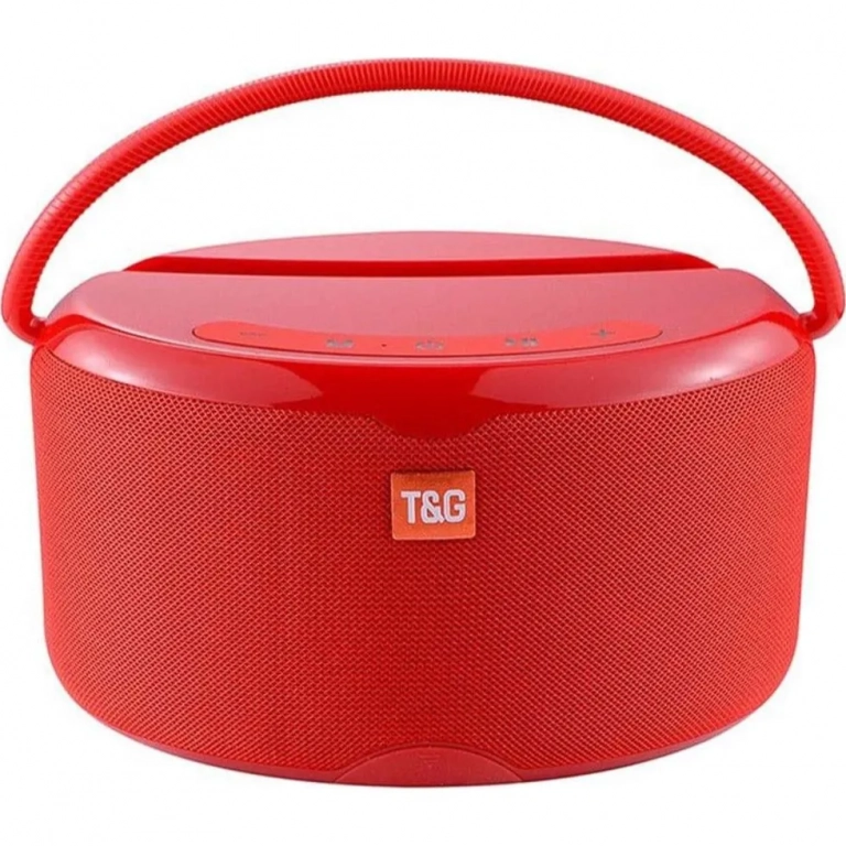 T&G TG-137 Ηχείο Bluetooth 10W με Ραδιόφωνο Κόκκινο