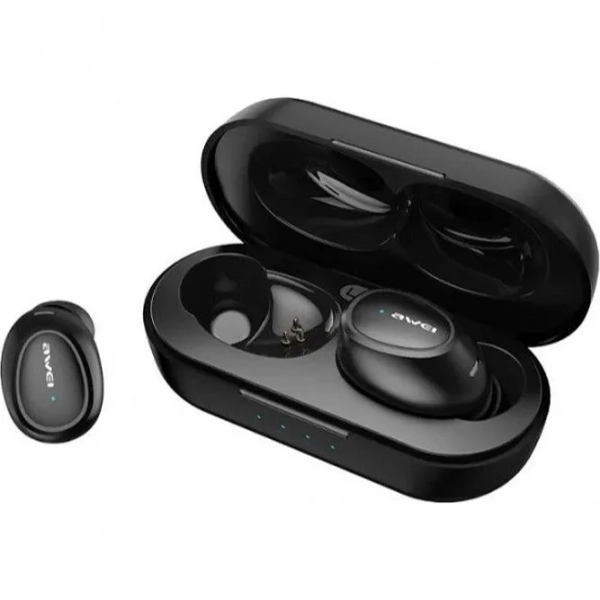 Awei T6C In-ear Bluetooth Handsfree Μαύρο