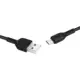 Hoco Regular USB 2.0 to micro USB Cable Μαύρο 1m (X13 Easy charged)