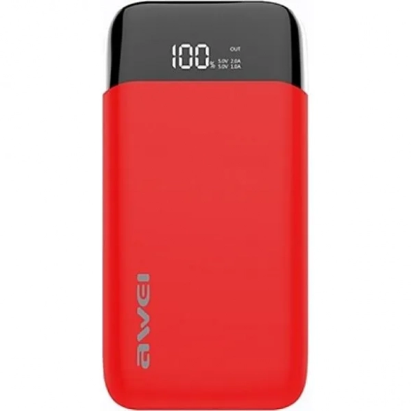 Awei P52K 10000mAh Κόκκινο