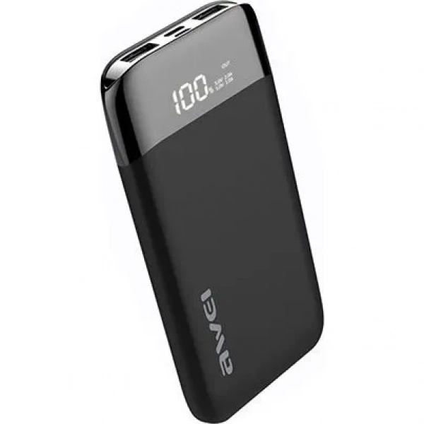Awei P52K 10000mAh Μαύρο
