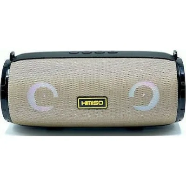 Kimiso KM-201 Ηχείο Bluetooth 10W με Ραδιόφωνο και 4 ώρες Λειτουργίας Gold
