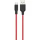 Hoco Regular USB 2.0 to micro USB Cable Κόκκινο 1m (X21 Plus)