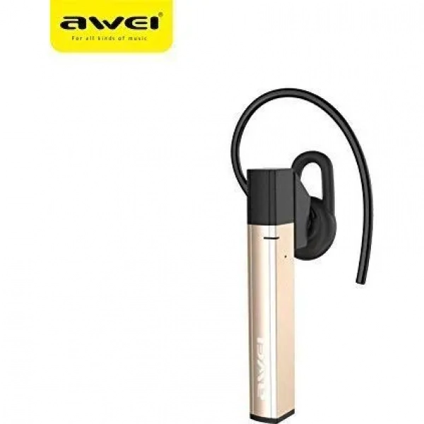Awei A831BL Earbud Bluetooth Handsfree Χρυσό
